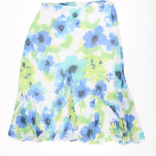 Adini Women's Multicoloured Floral Skirt L