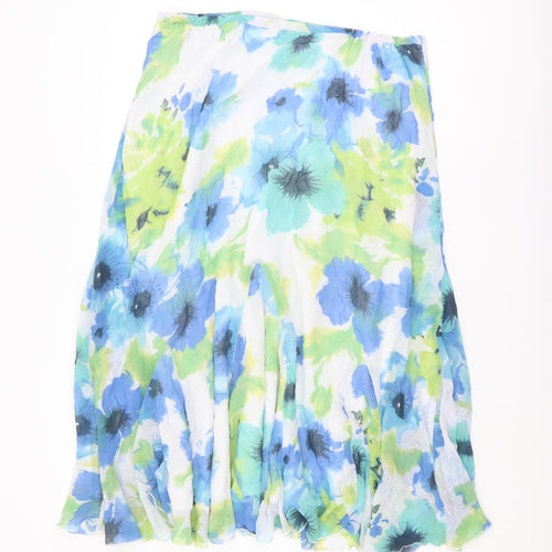 Adini Women's Multicoloured Floral Skirt L