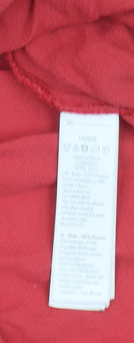 Monsoon Women's Red Sleeveless Blouse Size 10