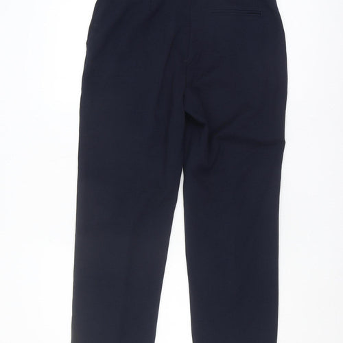 Marks and Spencer Women's Blue Straight Trousers Size 12
