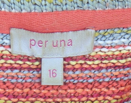 Marks and Spencer Women’s Multicoloured Cardigan Size 16
