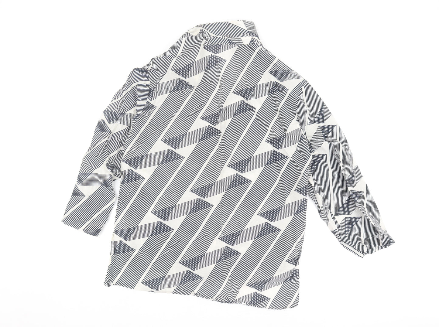 Marks and Spencer Women's Geometric Tunic Blouse Size 6