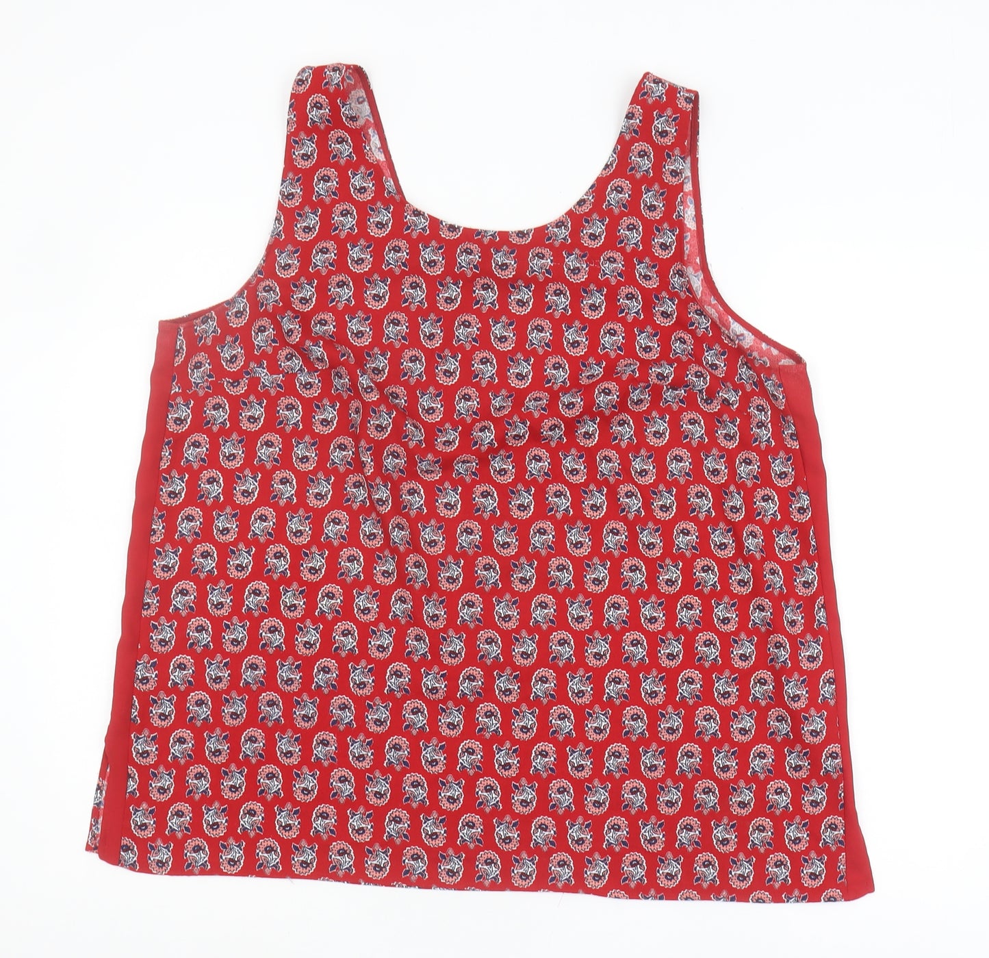 Marks and Spencer Red Floral Women’s Tank Top Size 18