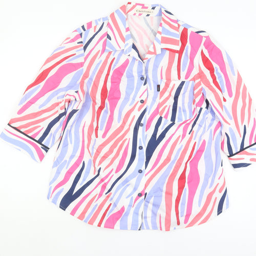 Christiana Women's Multicoloured Blouse, Size 14 Plus
