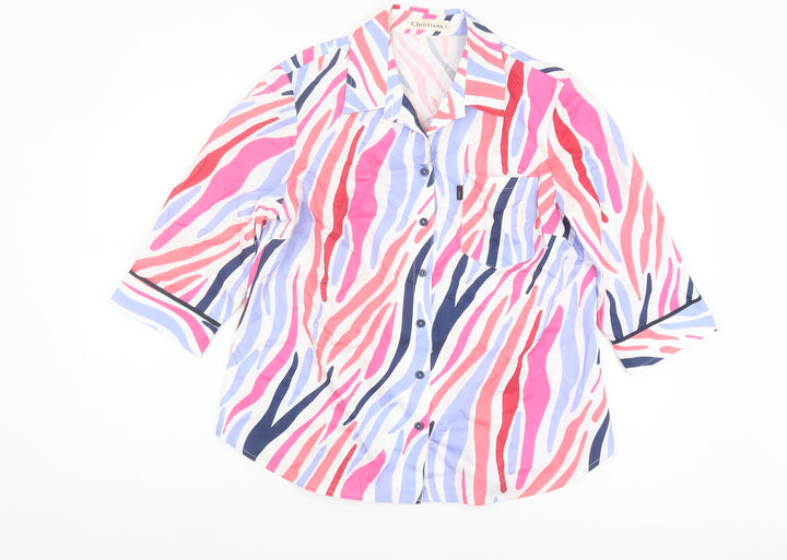 Christiana Women's Multicoloured Blouse, Size 14 Plus
