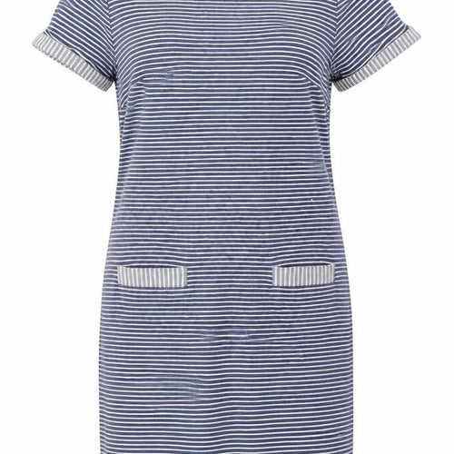 Marks and Spencer Women's Striped T-Shirt Dress, Size 8
