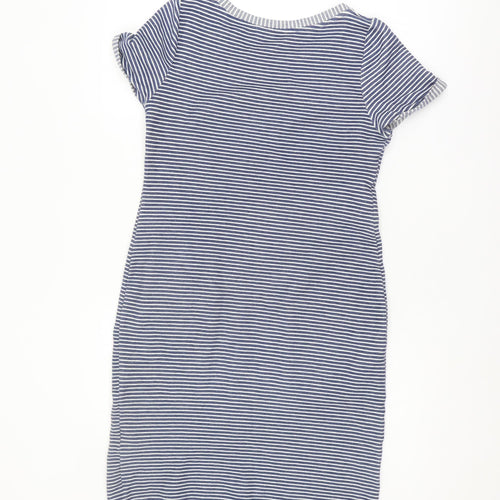 Marks and Spencer Women's Striped T-Shirt Dress, Size 8