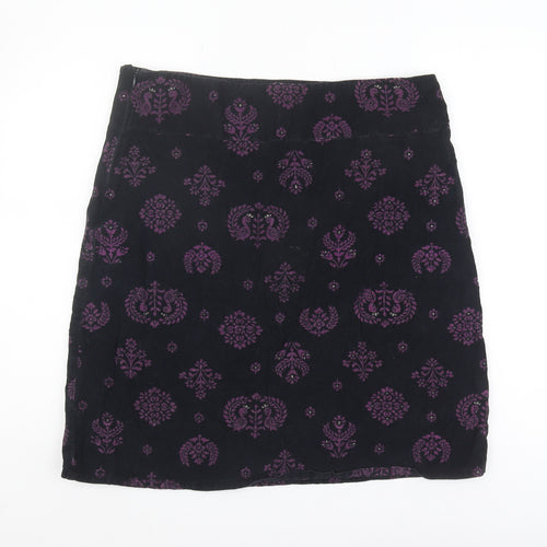 Nomads Women’s Black Size 14 Geometric Pencil Skirt