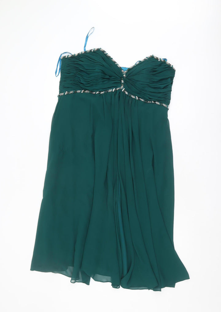 Star by Julien Macdonald Green A-Line Party Dress