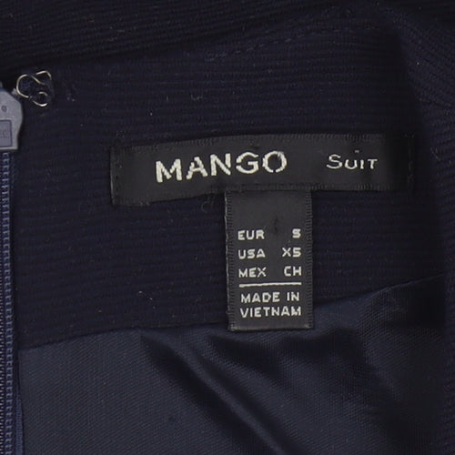 Mango Women's Blue Shift Dress Size S