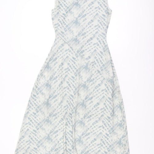 Topshop Women's Grey Midi Tank Dress Size 10