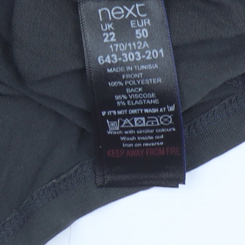 Next Women's Multicoloured Animal Print Blouse Size 22