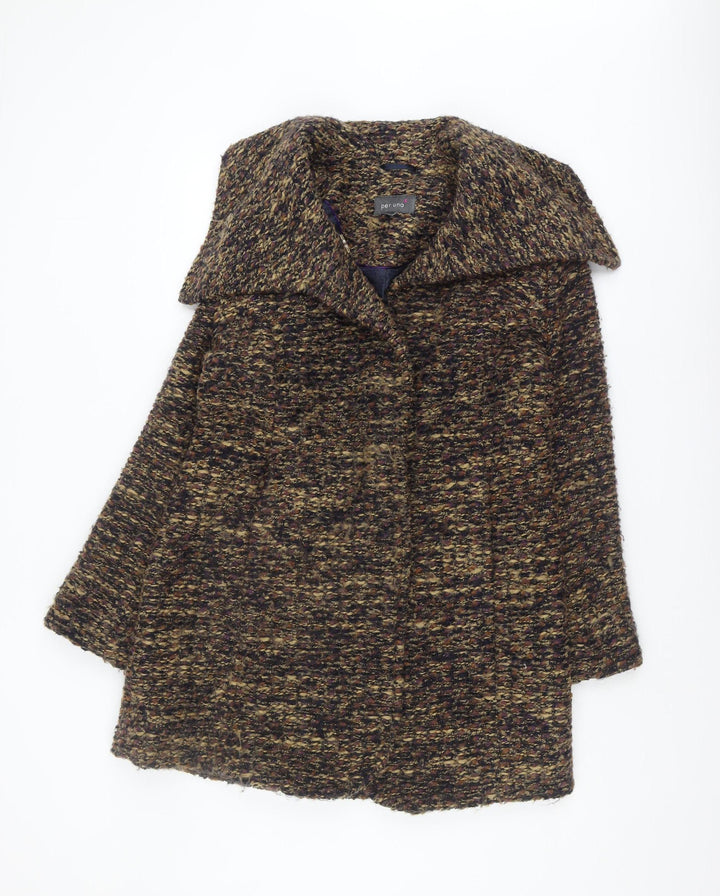 Marks and Spencer Women's Multicoloured Coat Size 12