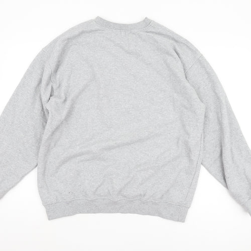 PrettyLittleThing Men’s Grey Regular Medium Sweatshirt