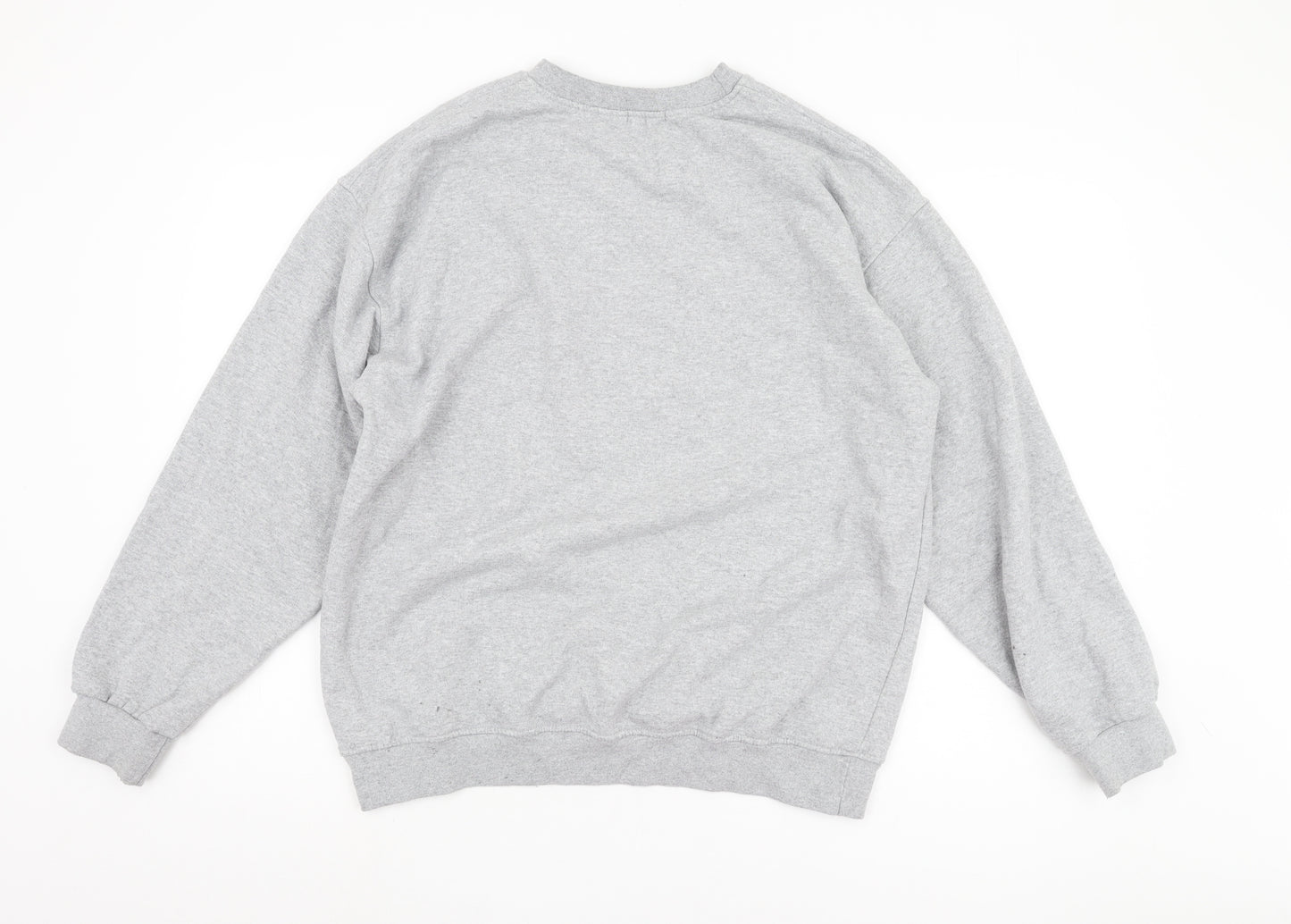 PrettyLittleThing Men’s Grey Regular Medium Sweatshirt