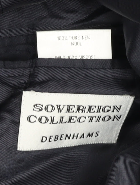 Debenhams Men's Blue Blazer 40 Short Classic