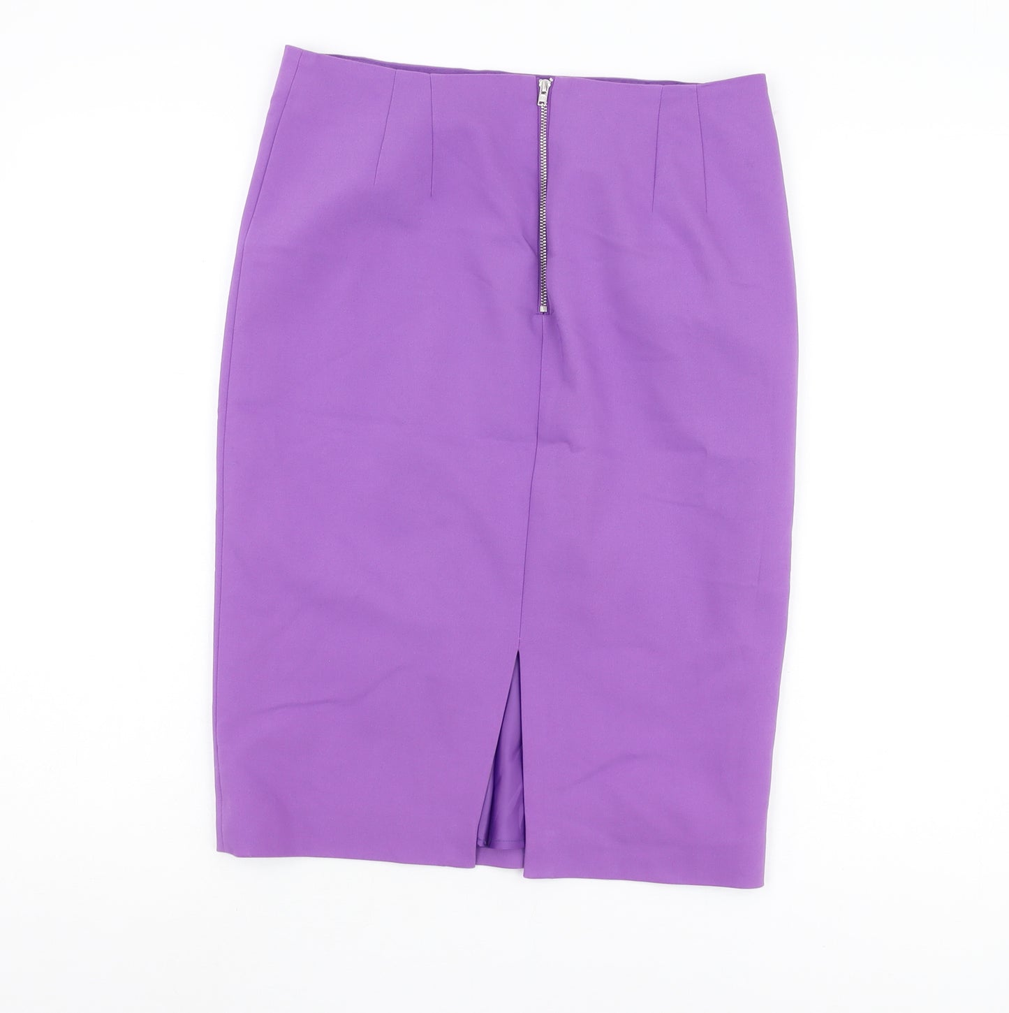 Marks and Spencer Women's Purple Pencil Skirt Size 10