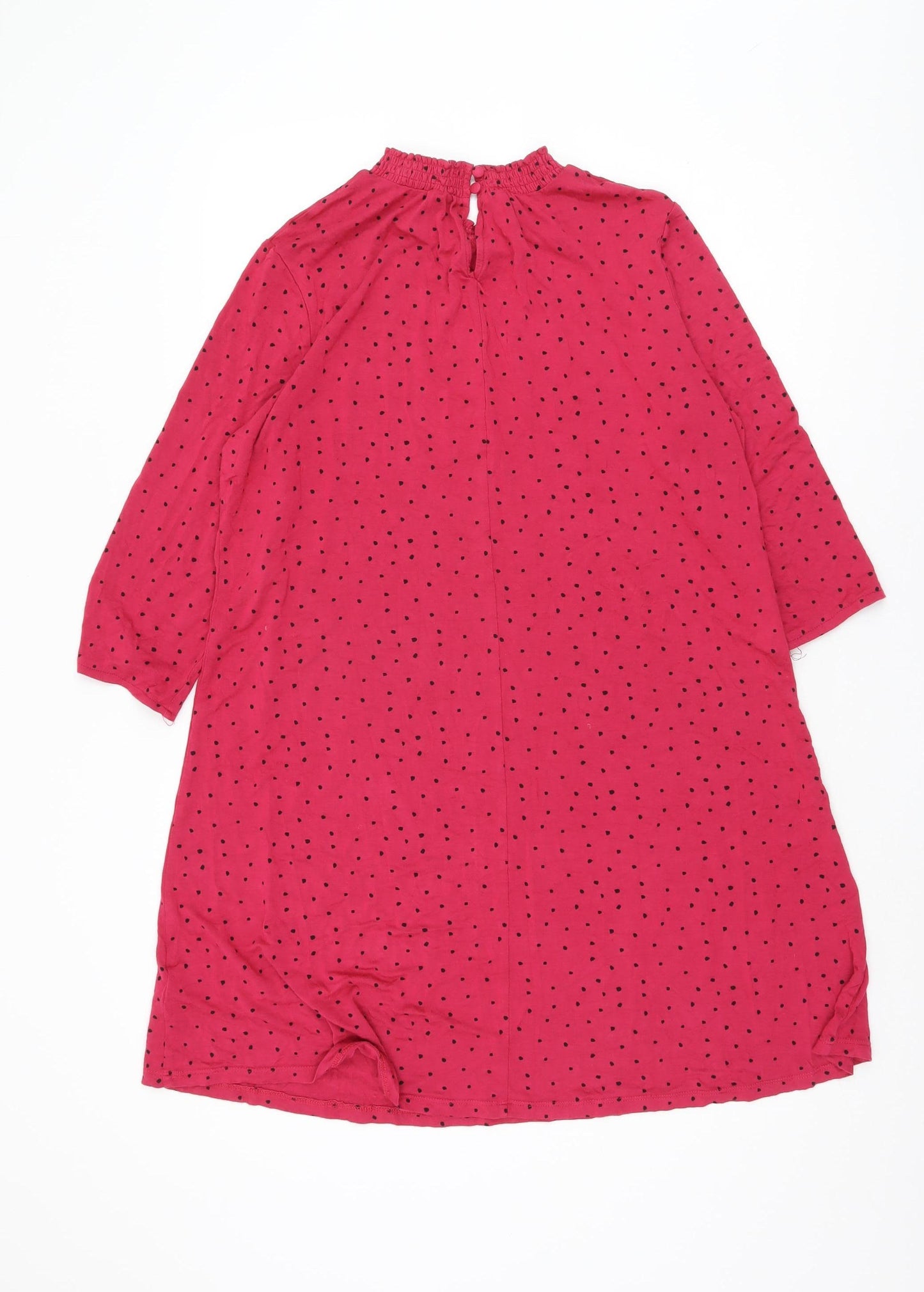 Marks and Spencer Women's Pink Polka Dot Shift Dress