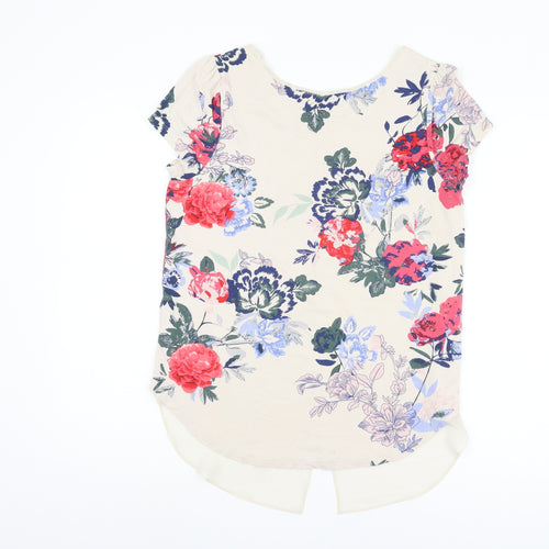 Marks and Spencer Women's Floral T-Shirt, Size 14