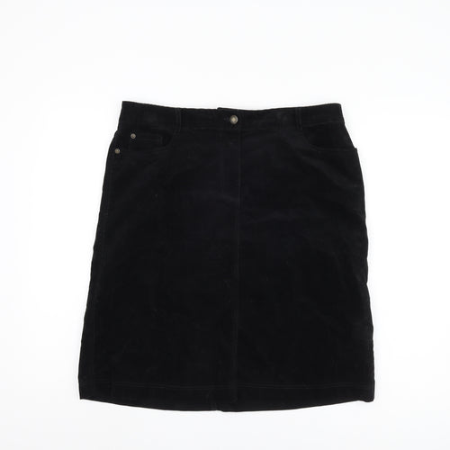 Marks and Spencer Women's Black Pencil Skirt Size 14