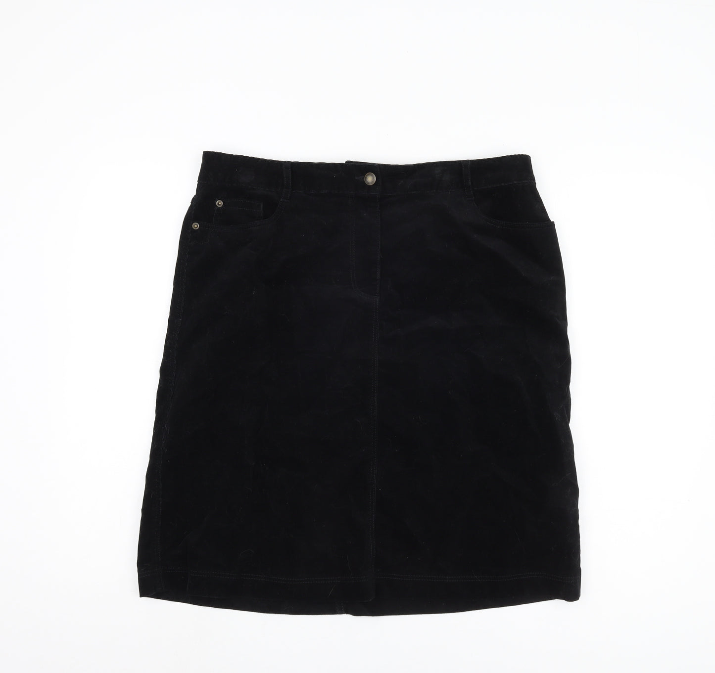 Marks and Spencer Women's Black Pencil Skirt Size 14