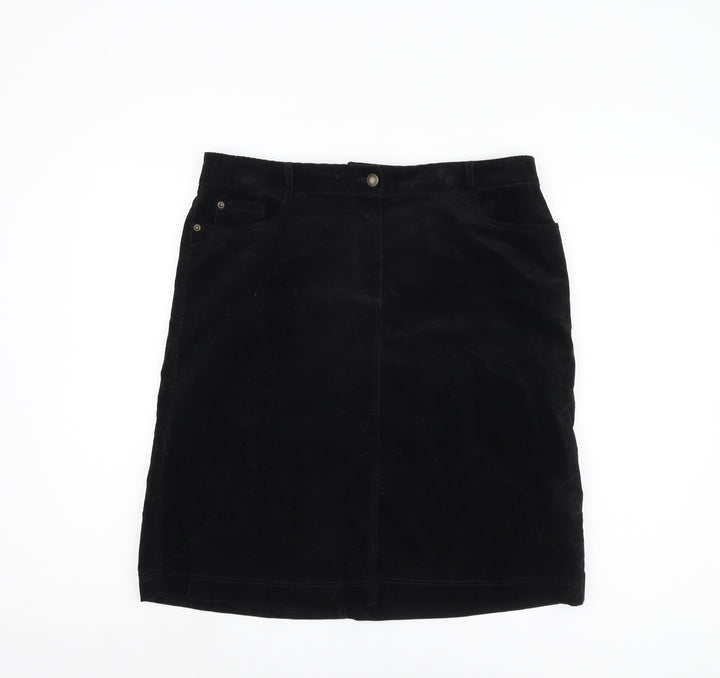 Marks and Spencer Women's Black Pencil Skirt Size 14