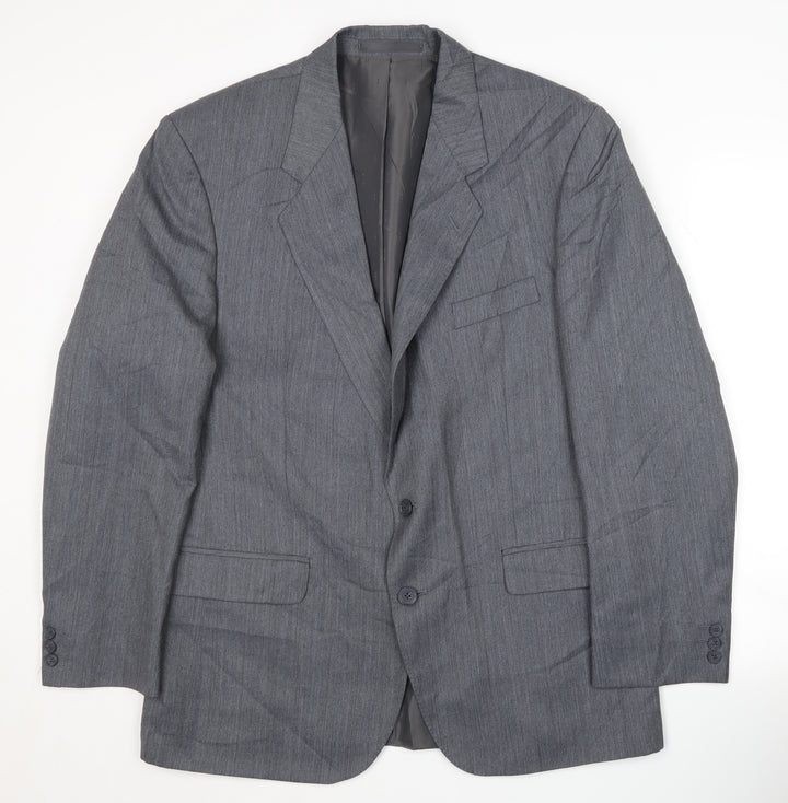 Centaur Men's Grey Regular Fit Blazer 42R