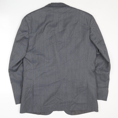 Centaur Men's Grey Regular Fit Blazer 42R