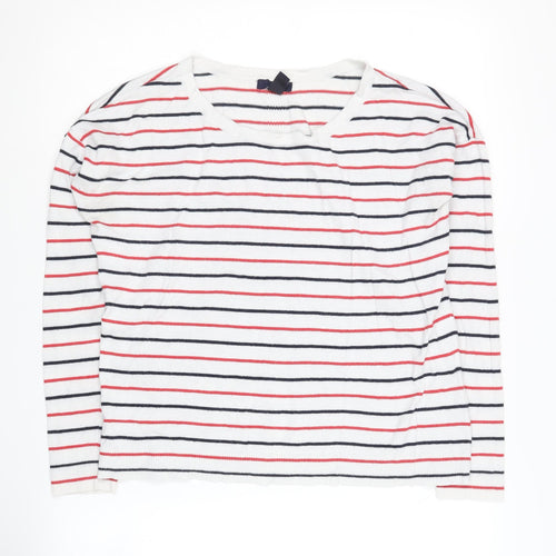 Gap Women's Multicoloured Striped Pullover Jumper S
