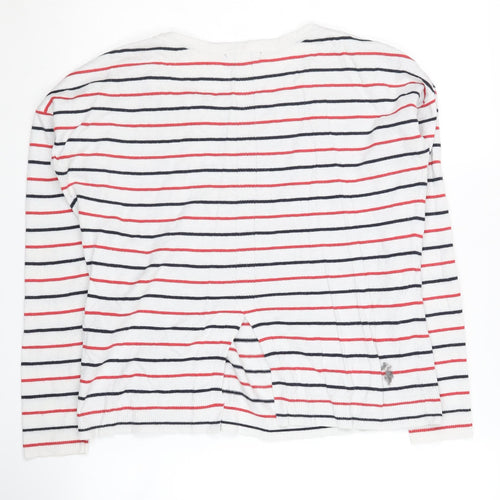 Gap Women's Multicoloured Striped Pullover Jumper S