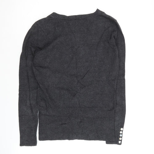 Autonomy Women's Black Cardigan Size S Long Sleeve