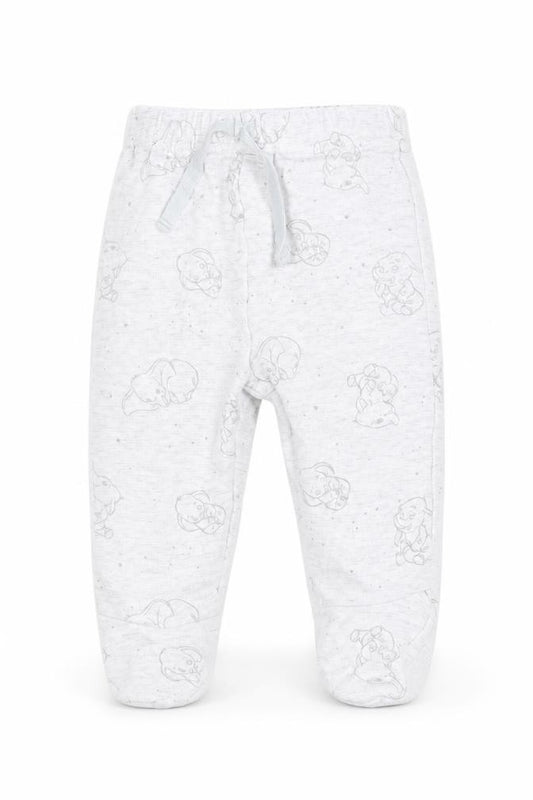Front view of George Disney Baby Trousers Blue 3-6 Months unisex