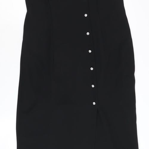 Windsmoor Women's Black Slip Dress, Size 10, Party Wear