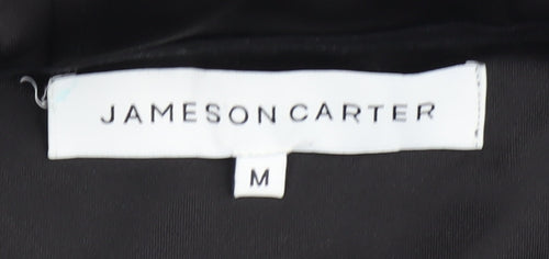 Jameson Carter Men's Black Grey Full Zip Hoodie M