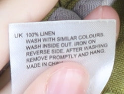 White Stuff Green Linen Wide-Leg Trousers Size 12