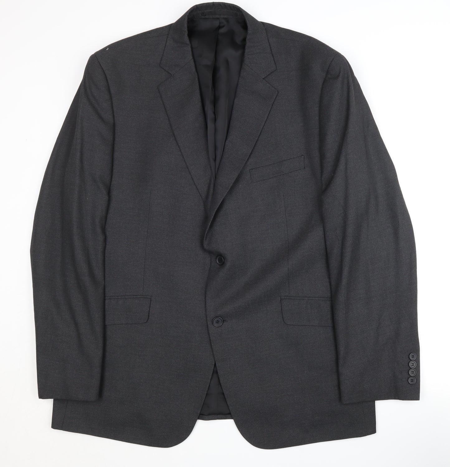 Dehavilland Men's Black Regular Fit Jacket 46R