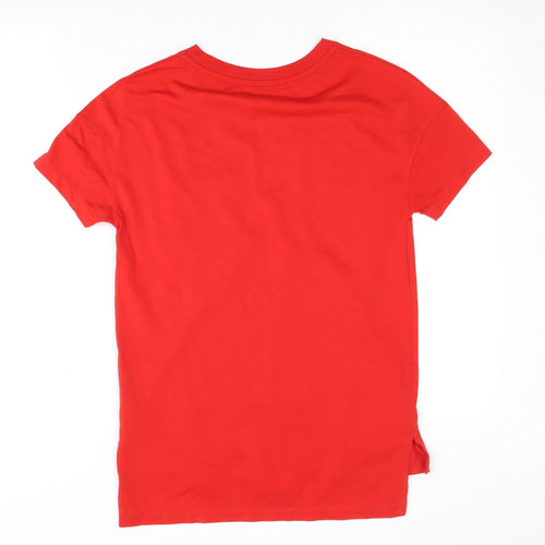 Nike Women's Red XS Basic T-Shirt - Casual Sportswear