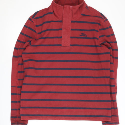 Weird Fish Men's Red Pullover Sweatshirt - M