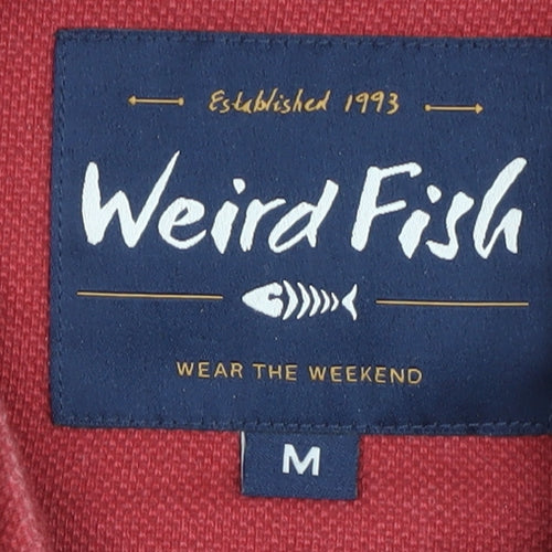 Weird Fish Men's Red Pullover Sweatshirt - M