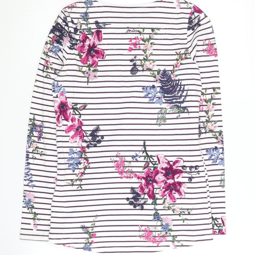 Joules Women's Multicoloured Floral Pullover Jumper, Size 8