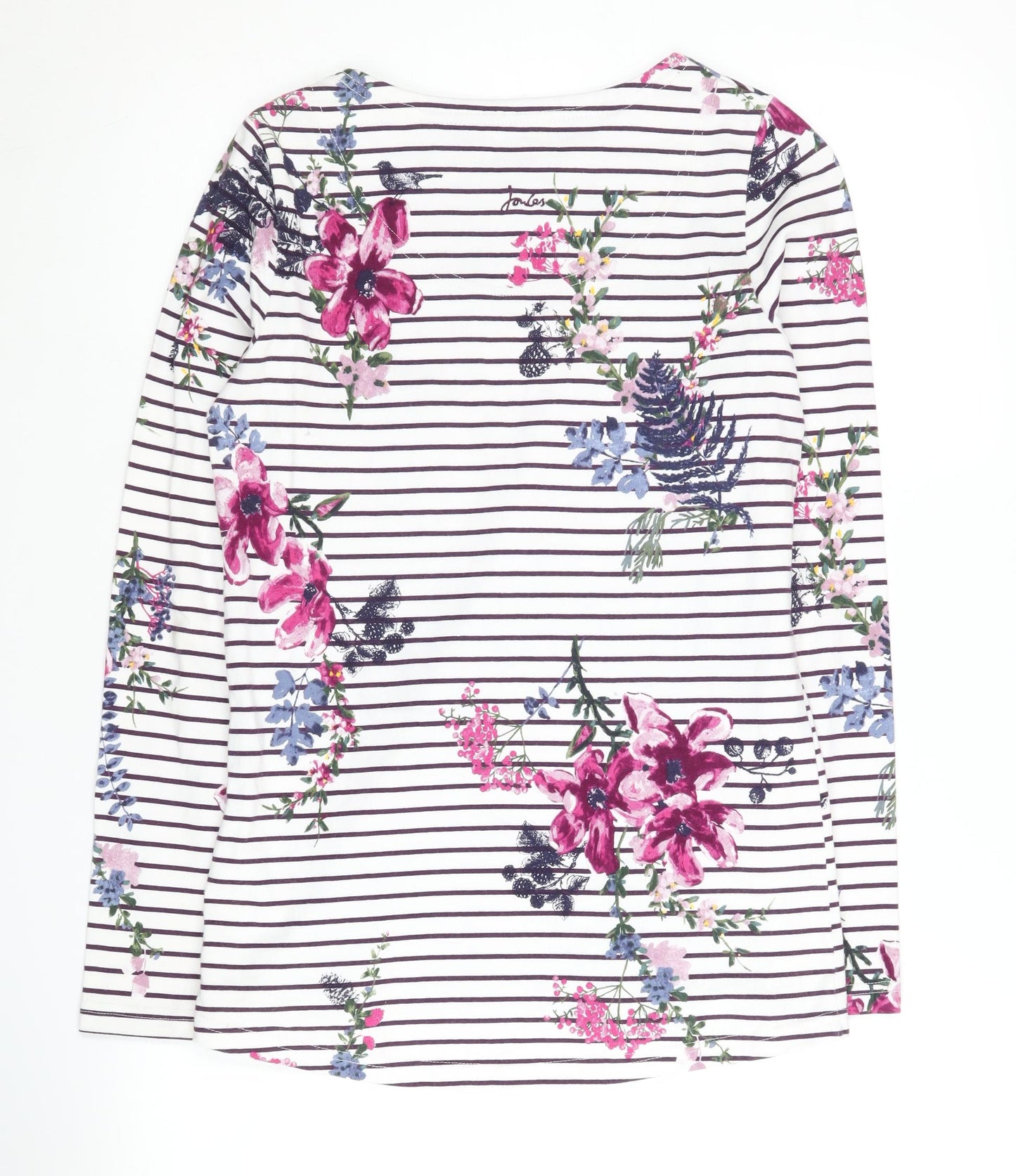 Joules Women's Multicoloured Floral Pullover Jumper, Size 8