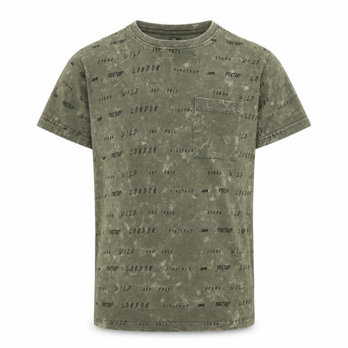 Firetrap Boys Green Graphic Print T-Shirt 11-12 Years