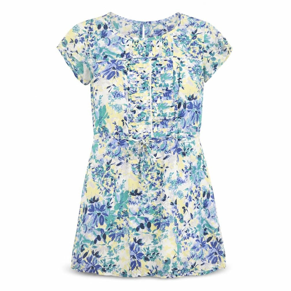 Front view of FatFace Women's Multicoloured A-Line Dress, size 8