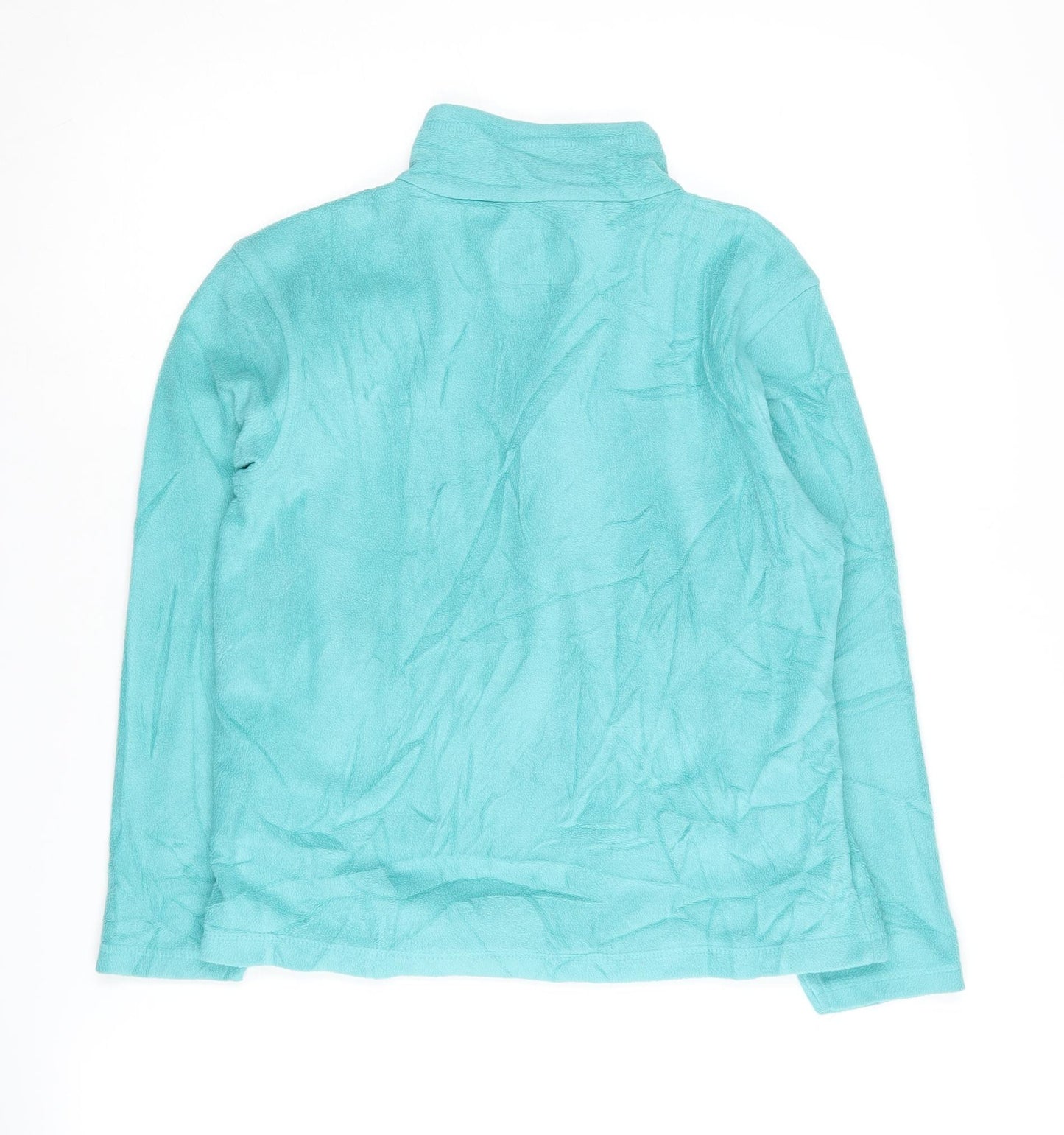 Regatta Girls Blue Fleece Jacket 9-10 Years Full Zip
