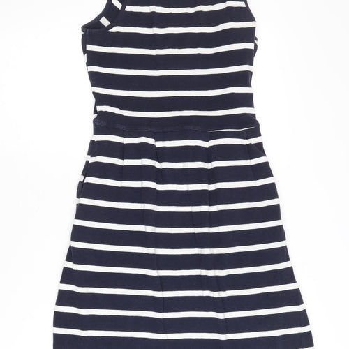 Mountain Warehouse Women's Blue A-Line Striped Dress