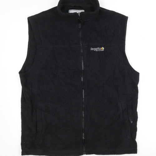 Regatta Men's Black Waistcoat L Full Zip Casual