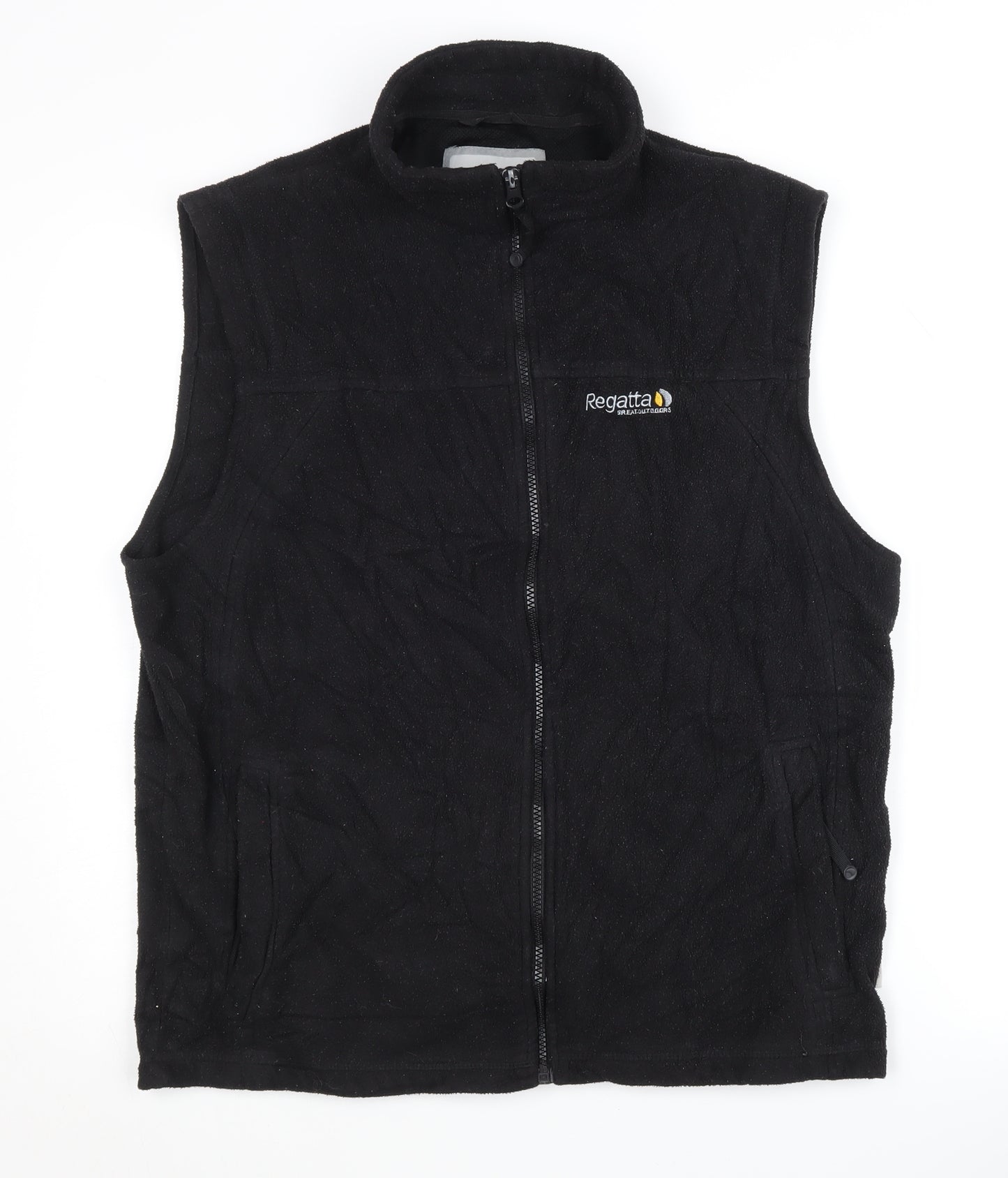 Regatta Men's Black Waistcoat L Full Zip Casual