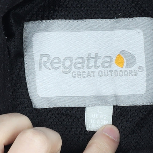 Regatta Men's Black Waistcoat L Full Zip Casual