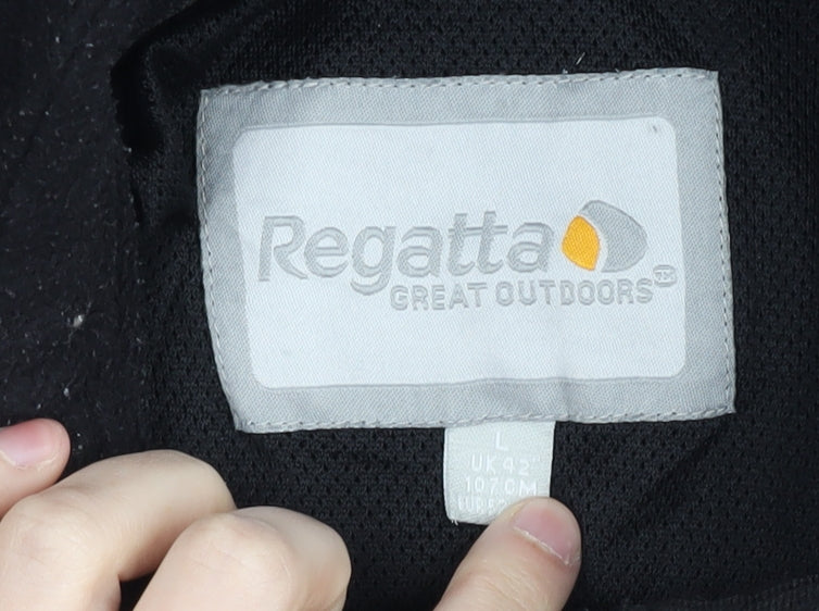 Regatta Men's Black Waistcoat L Full Zip Casual