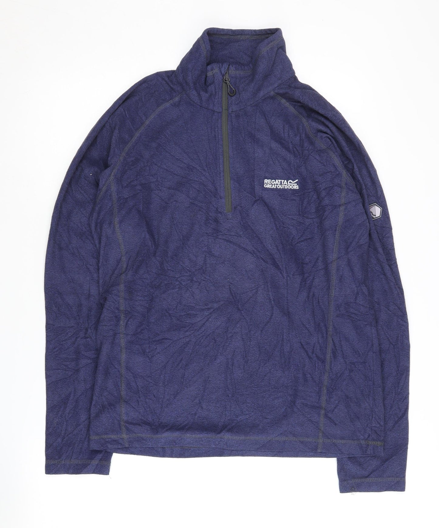 Regatta Men's Blue 1/4 Zip Sweatshirt M